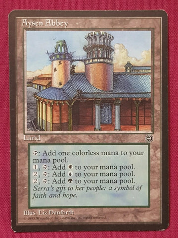 "Aysen Abbey" x4 - Magic The Gathering Card - Homelands - 4-Card Playset