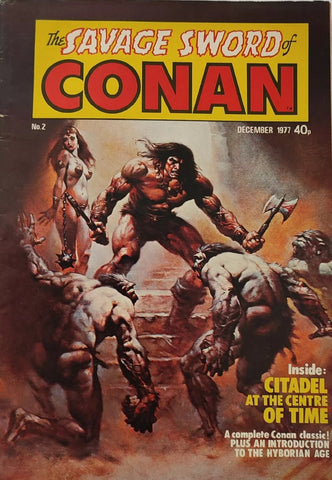 Savage Sword of Conan Magazine #2 - Marvel - 1977