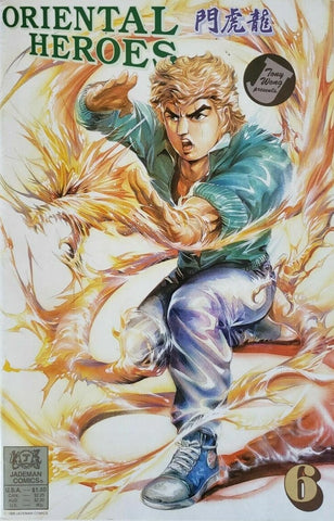 Oriental Heroes #6 - Jademan Comics - 1988