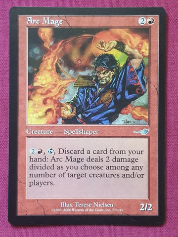 "Arc Mage" x4 - Magic The Gathering Card - Nemesis - 4-Card Playset