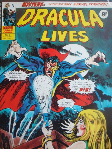 Dracula Lives #7 - Marvel Comics / British - 1975