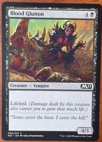 "Blood Glutton" - Magic The Gathering Card - M21