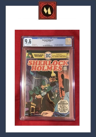 Sherlock Holmes #1 - DC Comics - 1975 - CGC Slabbed 9.6