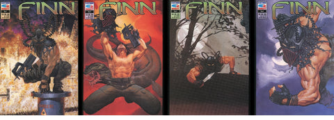 Finn #1 2 3 4 (4x Comics RUN) - Fleetway/Quality - 1993