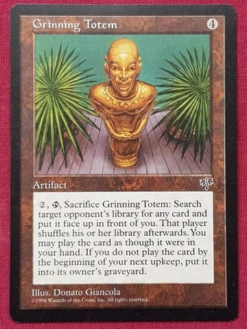 "Grinning Totem" - Magic The Gathering Card - Mirage