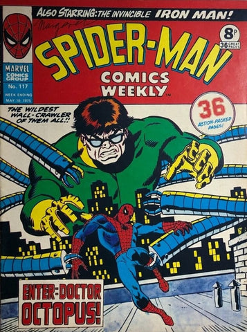 Spider-Man Comics Weekly #117 - Marvel Comics / British - 1975