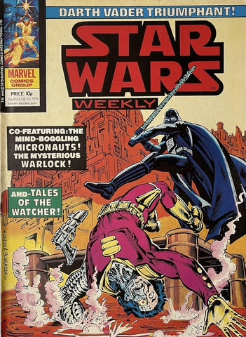 Star Wars Weekly #69 70 71 72 (4x Comics) - Marvel/British - 1979