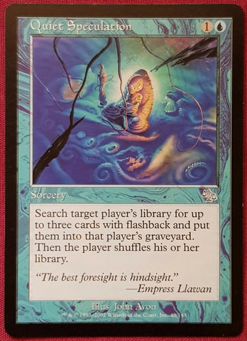 "Quiet Speculation" - Magic The Gathering Card - Judgment