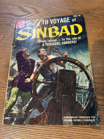 The 7th Voyage of Sinbad #944 - Dell Publications -1958 - Lower Grade