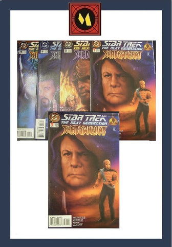 Star Trek: The Next Generation: Shadowheart #1-4 (Set) - DC Comics - 1995