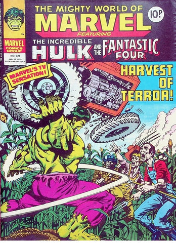 Mighty World of Marvel #328 - Marvel Comics - 1979