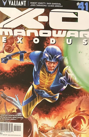 X-O Manowar #41 - Valiant Comics - 2016