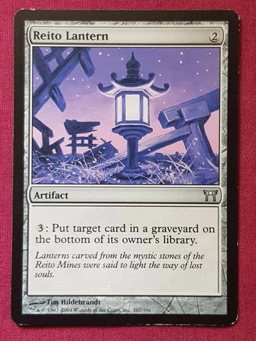 "Reito Lantern" - Magic The Gathering Card - Champions Of Kamigawa