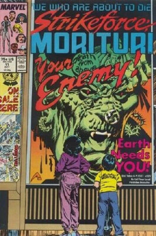 Strikeforce: Morituri #11 - Marvel Comics - 1987