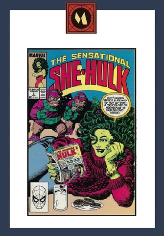 Sensational She-Hulk #2 - Marvel Comics - 1989