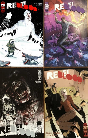Rebel Blood #1, #2, #3 & #4 - Image Comics - 2012