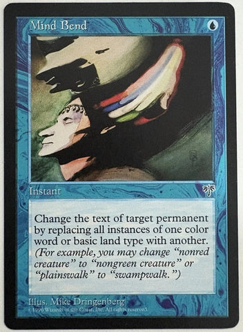 "Mind Bend" - Magic The Gathering Card - Mirage