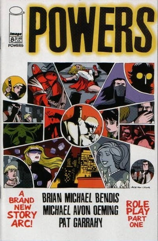 Powers #8- #14 (7x Comics RUN) - Image Comics - 2001