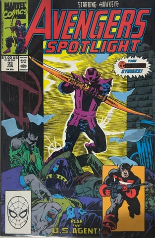 Avengers Spotlight #33 - Marvel Comics - 1990