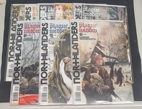 Northlanders: The Plague Widow #1-8 (Set of 8) - DC / Vertigo - 2009/10