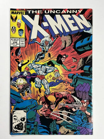 Uncanny X-Men #238 - Marvel Comics - 1988