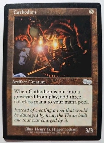 "Cathodion" - Magic The Gathering Card - Urza's Saga