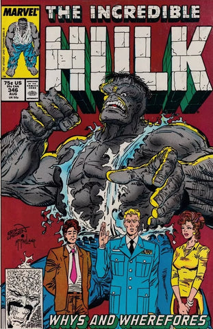 Incredible Hulk #346 - Marvel Comics - 1987