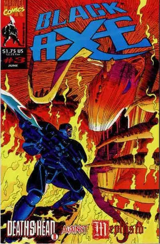 Black Axe #3 - Marvel Comics - 1993