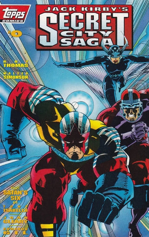 Secret City Saga #0 - Topps Comics - 1993