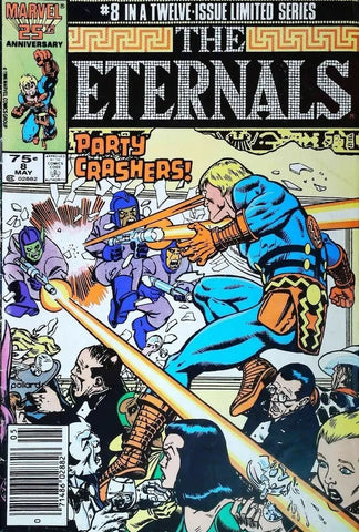 The Eternals #8 - Marvel Comics - 1986 - Mini Series