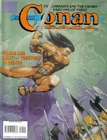 Conan Saga #92 - Marvel Magazines - 1994