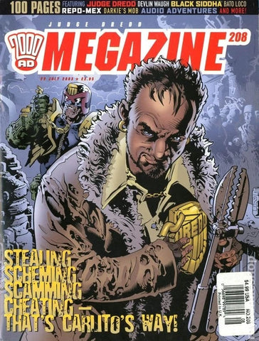 Judge Dredd Megazine #208 - #212 (5x Issues) - 2003