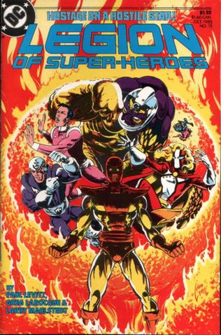 Legion of Super-Heroes #15 - #19 (5 x Comics LOT) - DC Comics - 1985/6