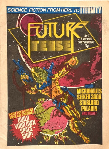 Future Tense #1 - Marvel Comics - 1980 - With Free Gift Intact