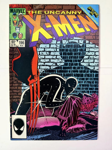 Uncanny X-Men #196- Marvel Comics - 1985