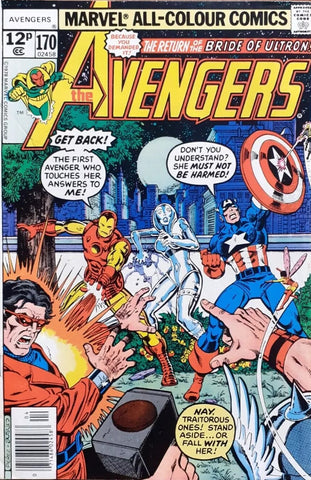 The Avengers #170 - Marvel Comics - 1978