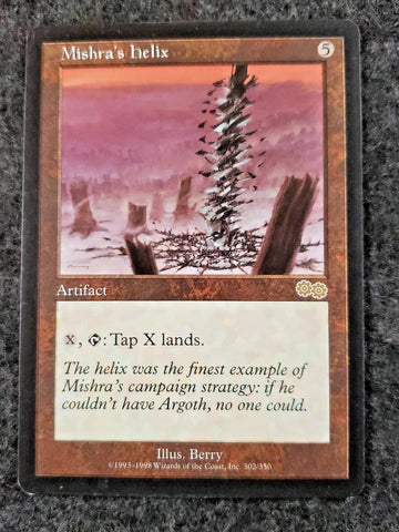 "Mishra's Helix" - Magic The Gathering - Urza's Saga
