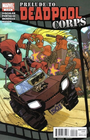 Prelude to Deadpool Corps #3 - Marvel - 2010 - 1st Dogpool / Kidpool