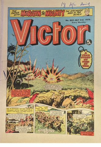 Victor Comic #802 - #807 (6x Comics RUN) - 1976