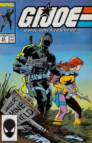 G.I. Joe #63 - Marvel Comics - 1987 - 1st App. Captain Minh & Techno Vipers