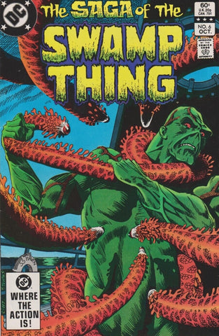 Saga of the Swamp Thing #6 -  DC Comics - 1982