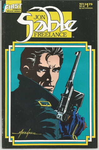 Jon Sable, Freelance #42 - First Comics - 1986