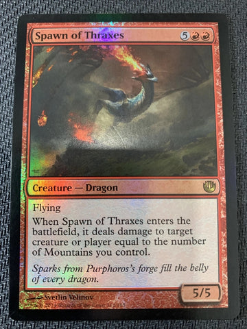 "Spawn Of Thraxes" FOIL - Magic The Gathering - Journey to Nyx