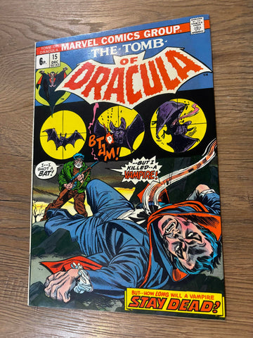 Tomb of Dracula #15 - Marvel Comics - 1973