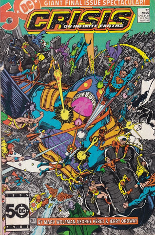 Crisis On Infinite Earths #12 - DC Comics - 1986