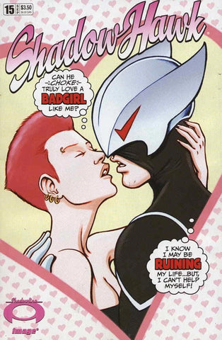 Shadowhawk #15 - Image - 2006 - Valentino Shadowline Last Issue Kiss