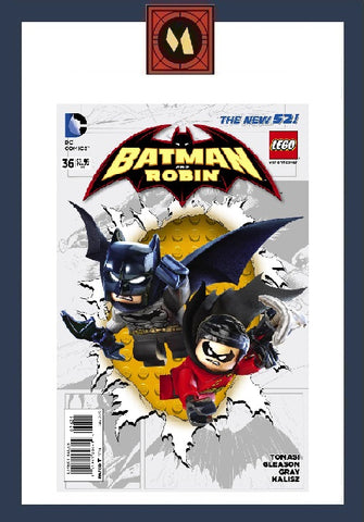 Batman & Robin #36 - DC Comics - 2015 - Lego Variant