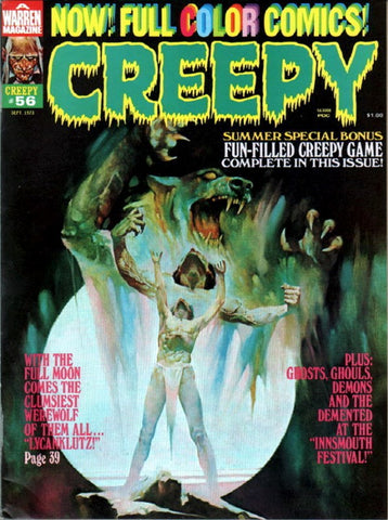 Creepy #56 - Warren Magazine - 1973