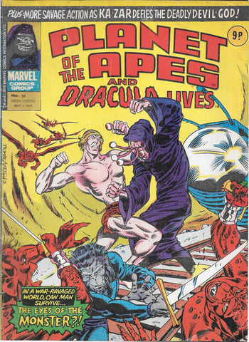 Planet of the Apes #98 - Marvel Comics - 1976