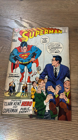 Superman #219 - DC Comics - 1969